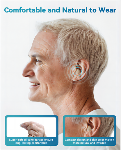 SEEDEAR Hearing Aids for Seniors-Gray